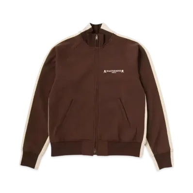 mastermind WORLD Side Line Track Jacket "Brown Sand"