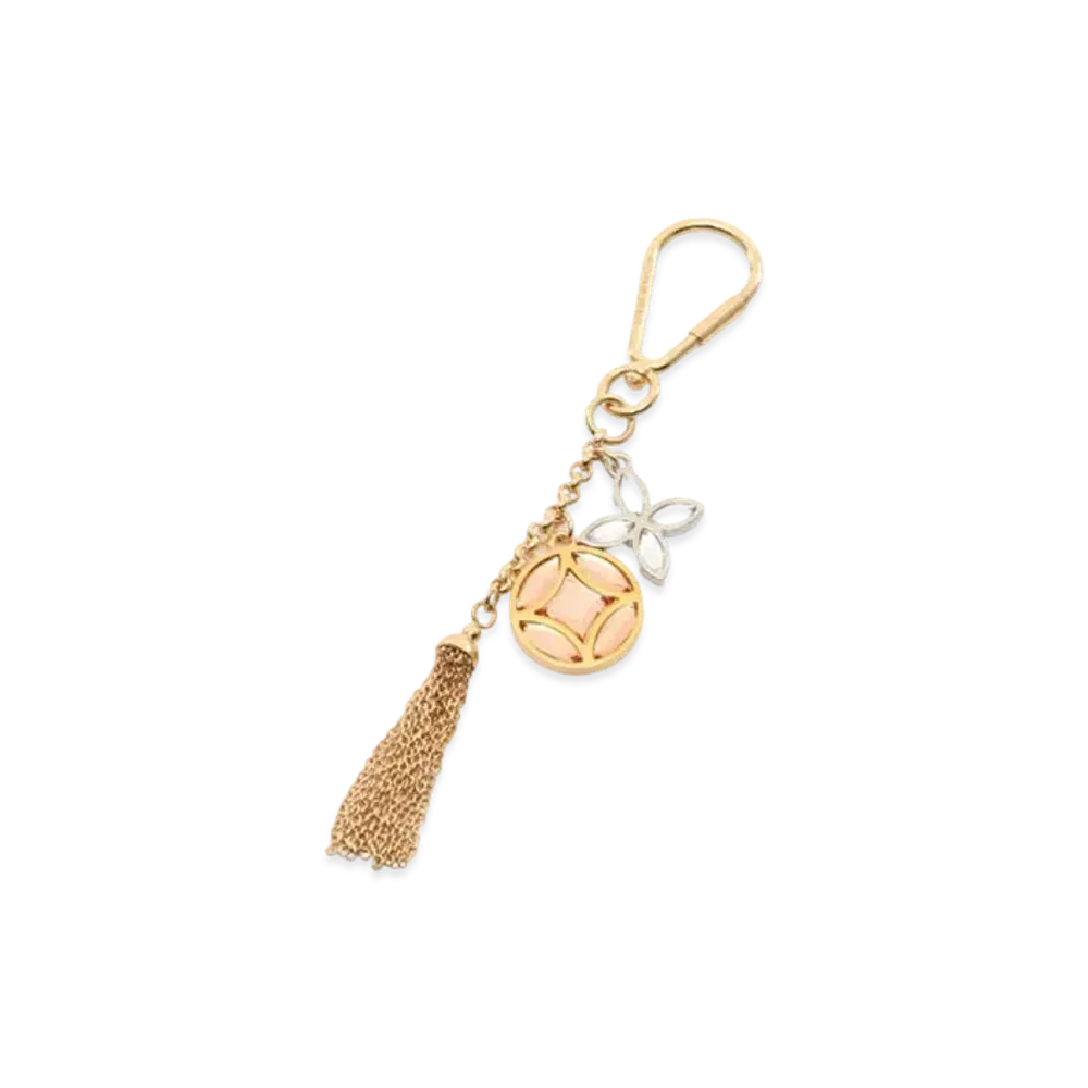 Louis Vuitton Porte Cles Ice Flower
