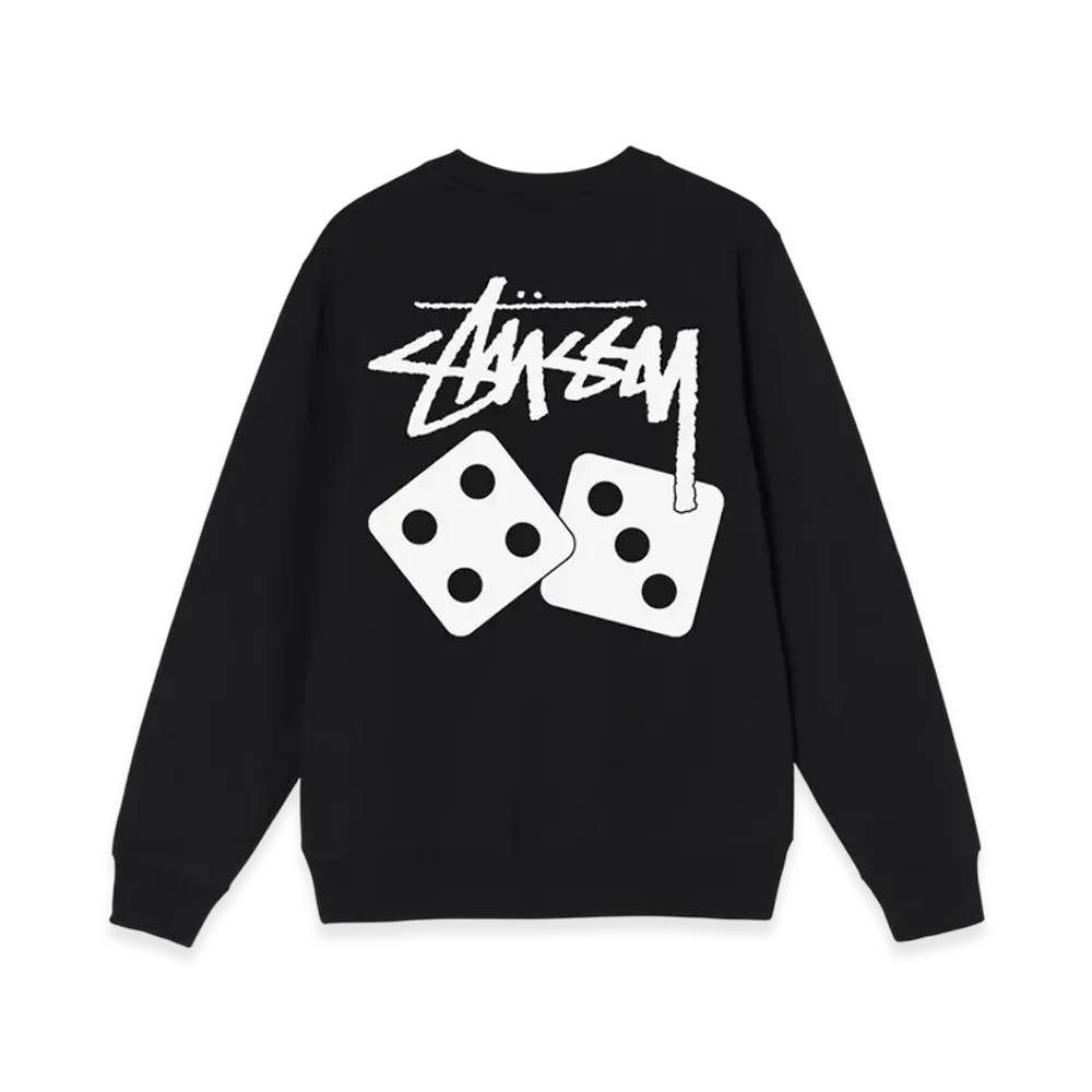Stussy Dice Crew "Black"