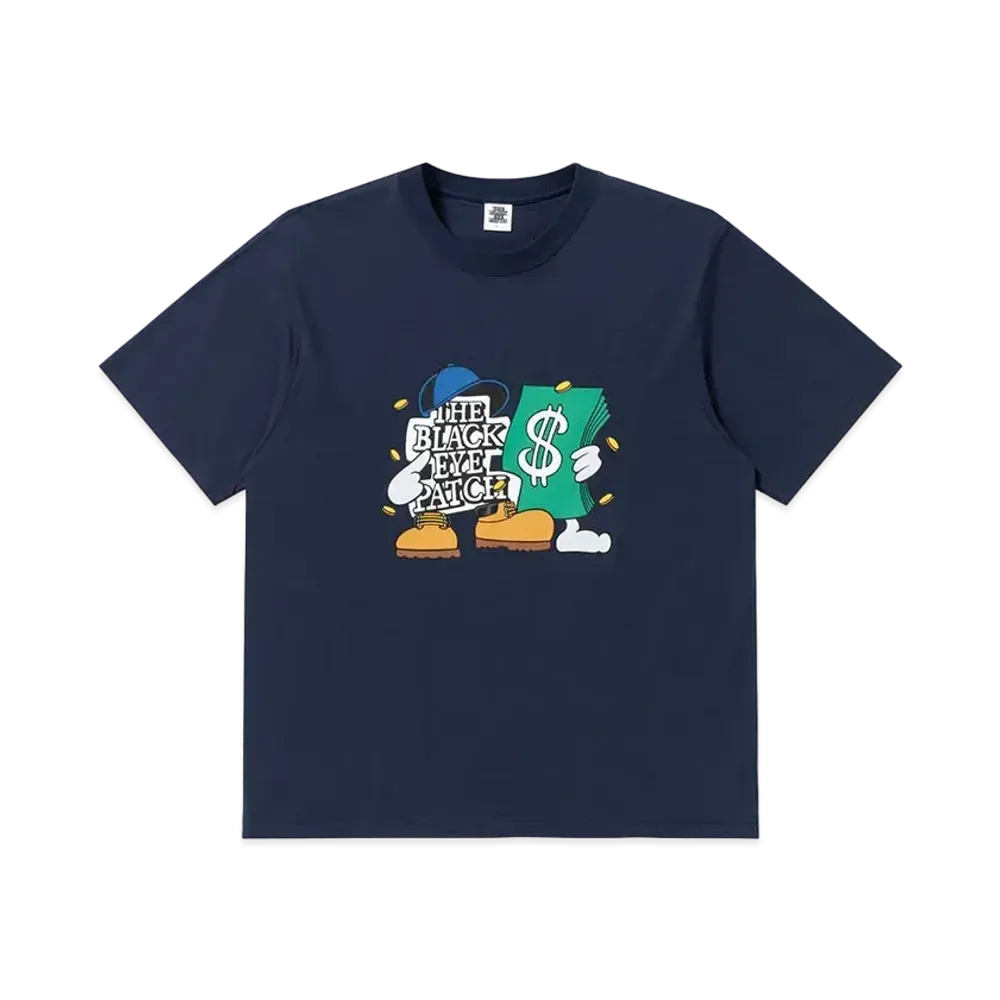 BlackEyePatch OG Cash Buddies Tee "Navy"