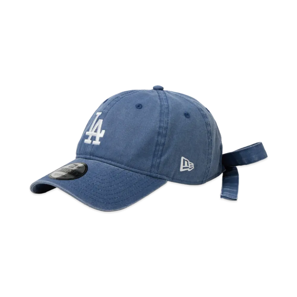 NEW ERA 9Twenty Black Label SS26 Los Angeles Dodgers Ribbon Strap "Italian Wash Navy"
