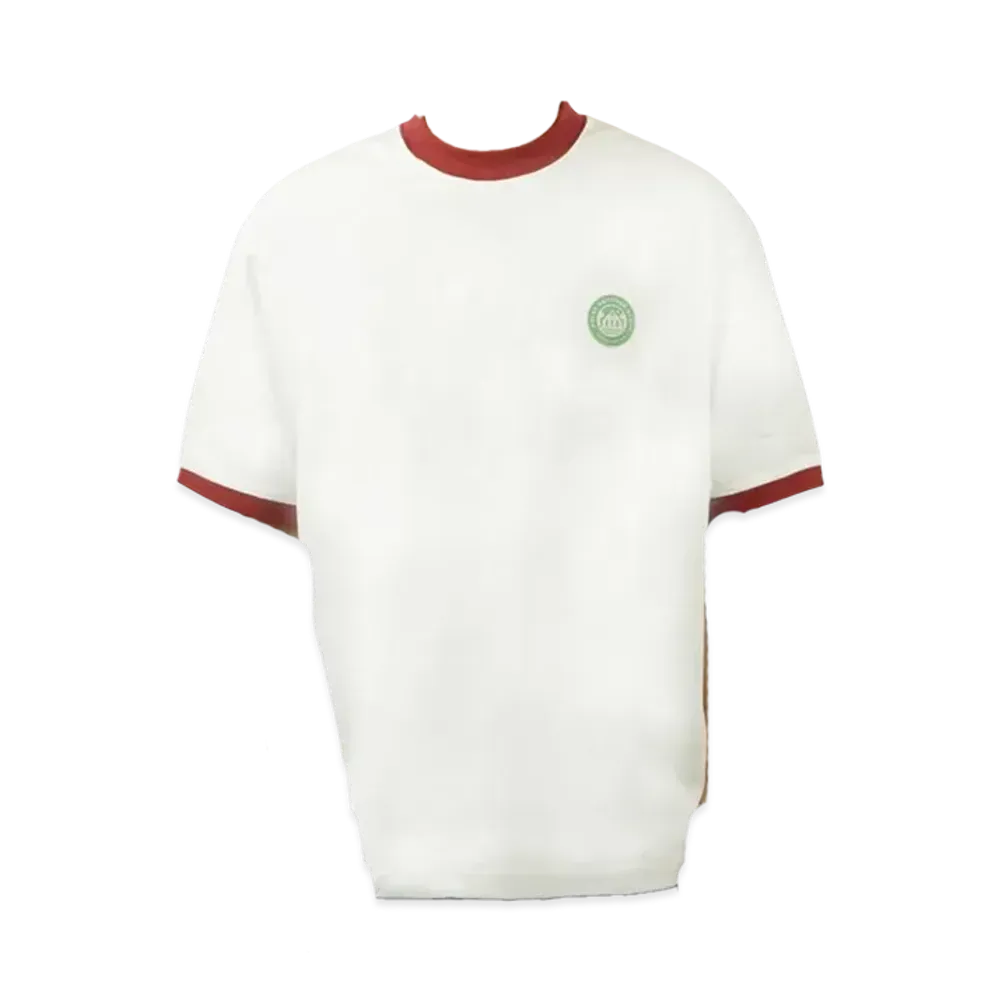 POLeR Psychedelic Relax Trim SS Tee "BrownWhite"