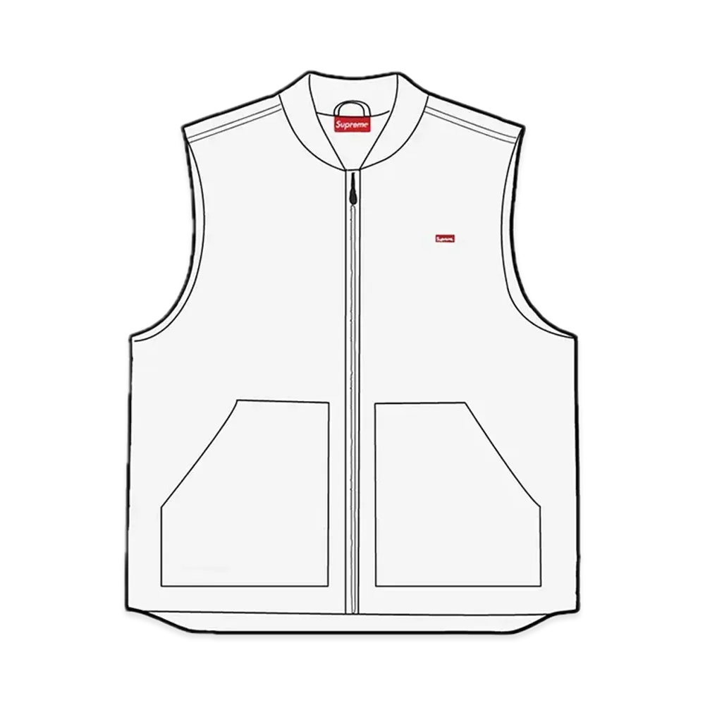 Supreme Windstopper Work Vest "Light Grey"