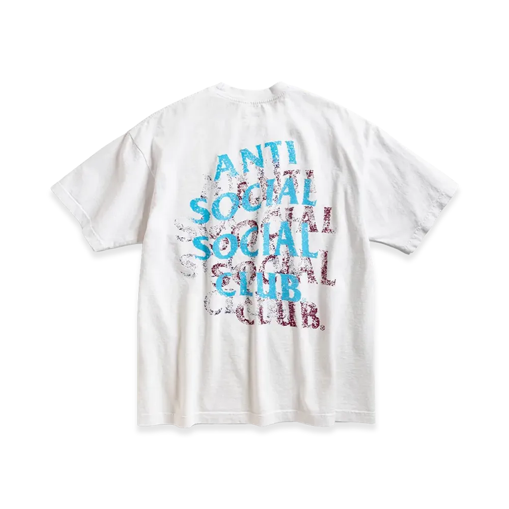 ANTI SOCIAL SOCIAL CLUB Distressed Tee "White"