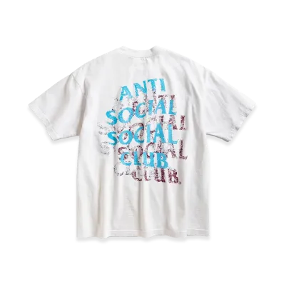 ANTI SOCIAL SOCIAL CLUB Distressed Tee "White"