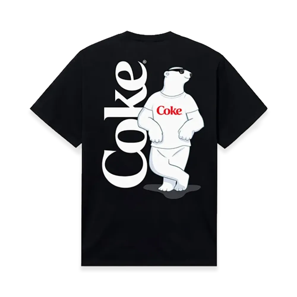 ANTI SOCIAL SOCIAL CLUB x Coca-Cola Polar Bear Coke Tee "Black"
