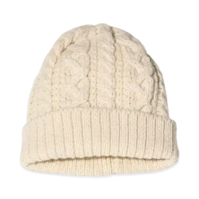 BEAMS Cable Watch Cap "Natural"