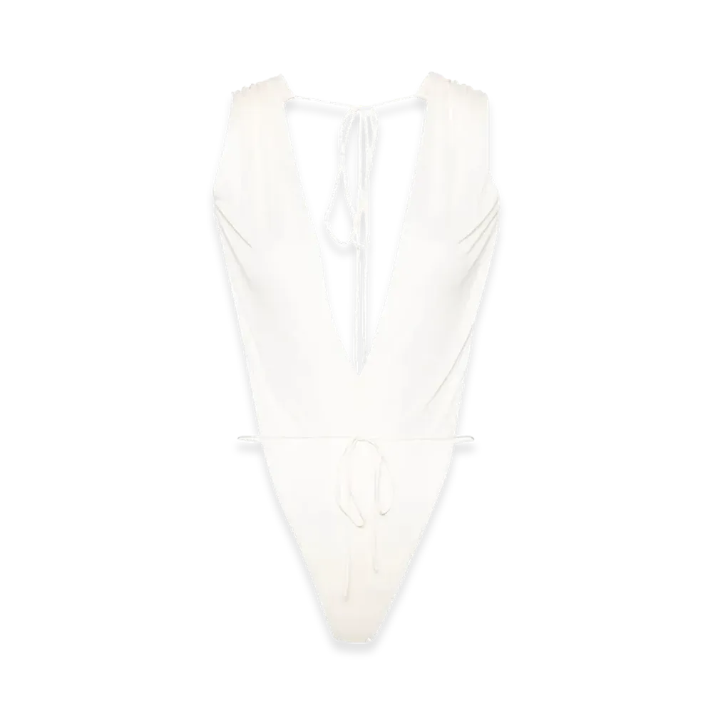 Saint Laurent Women's Bodysuit "Neutrals"