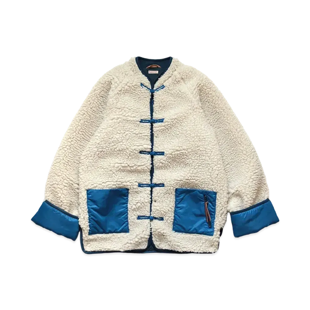 KAPITAL BOA FLEECE MAKANAI JACKET "Quinity"