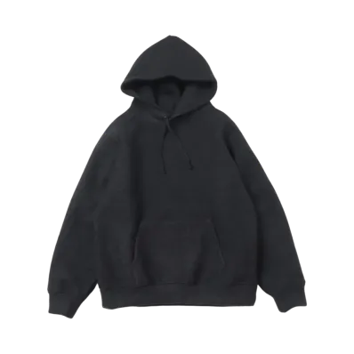 COMOLI Wool Felt Parka - 24AW "Charcoal"