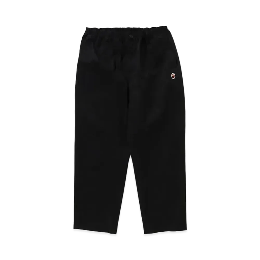A BATHING APE One Point Relaxed Fit Chino Pants "Black"