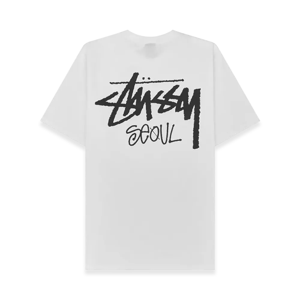 Stussy Stock Seoul Tee "White"