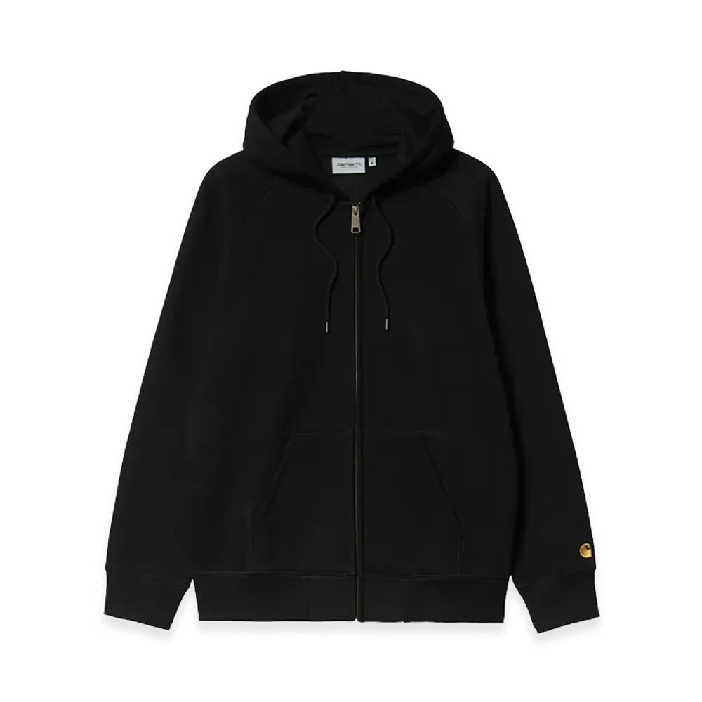 Carhartt WIP Hooded Chase Jacket "Black/Gold"