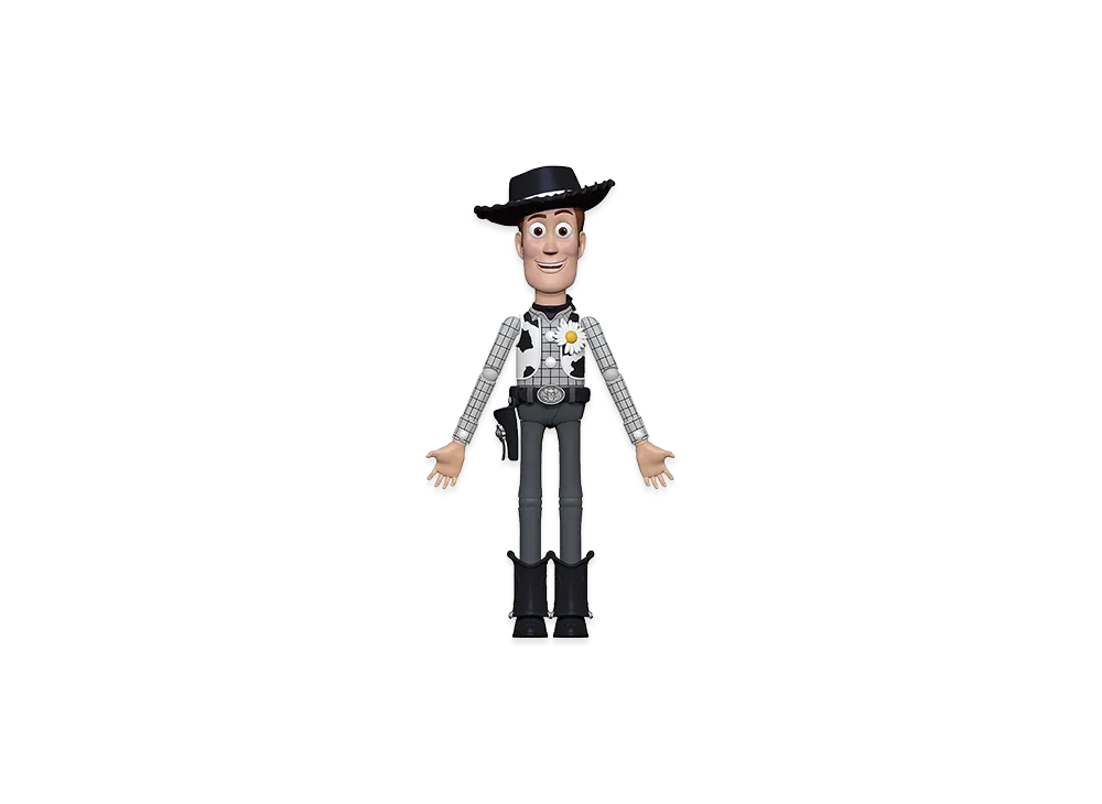 PEACEMINUSONE x Toy Story THE FIRST FAN Action Figure Woody PEACEMINUSONE x Toy Story THE FIRST FAN Action Figure Woody