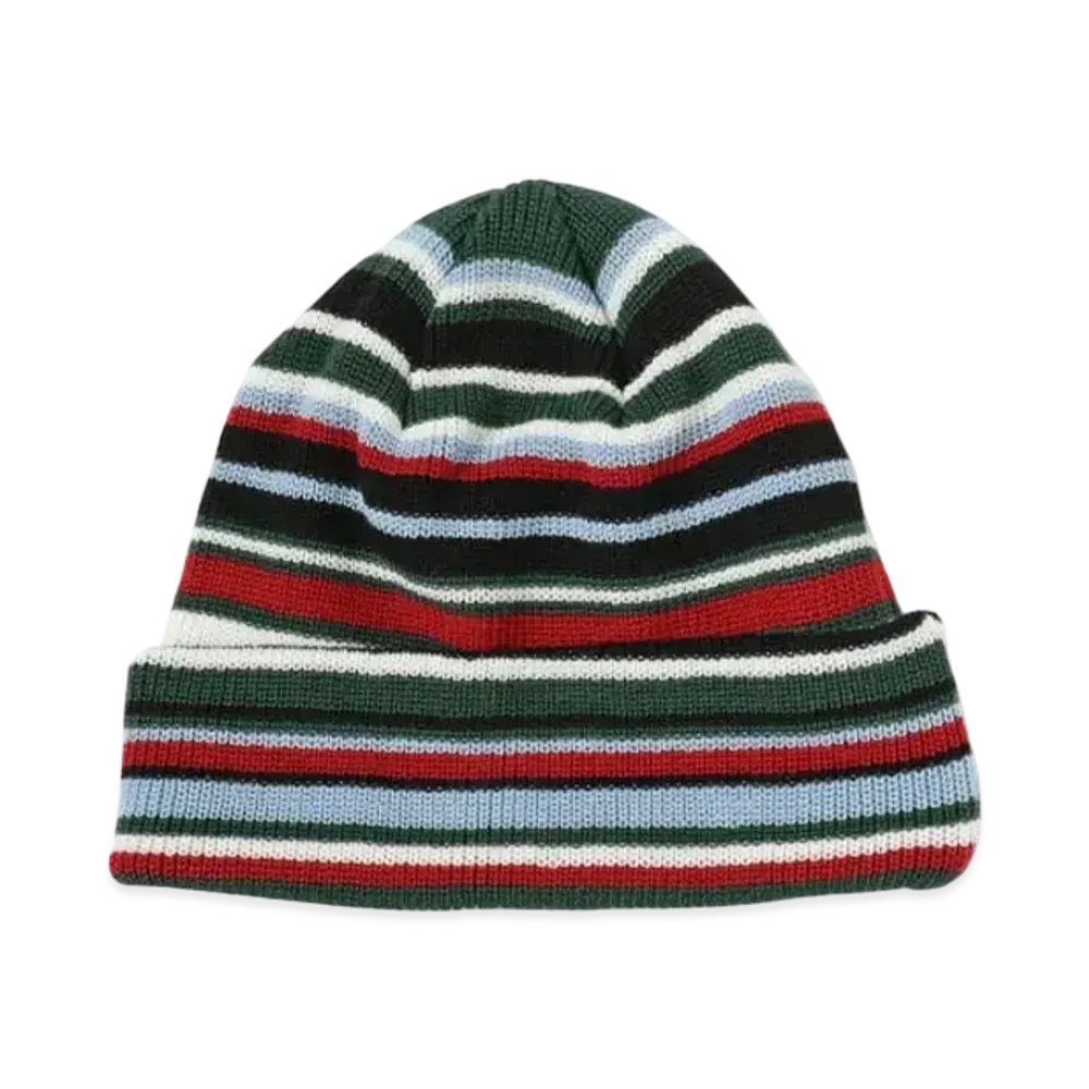 BEAMS Multi-Border Watch Cap "Green"