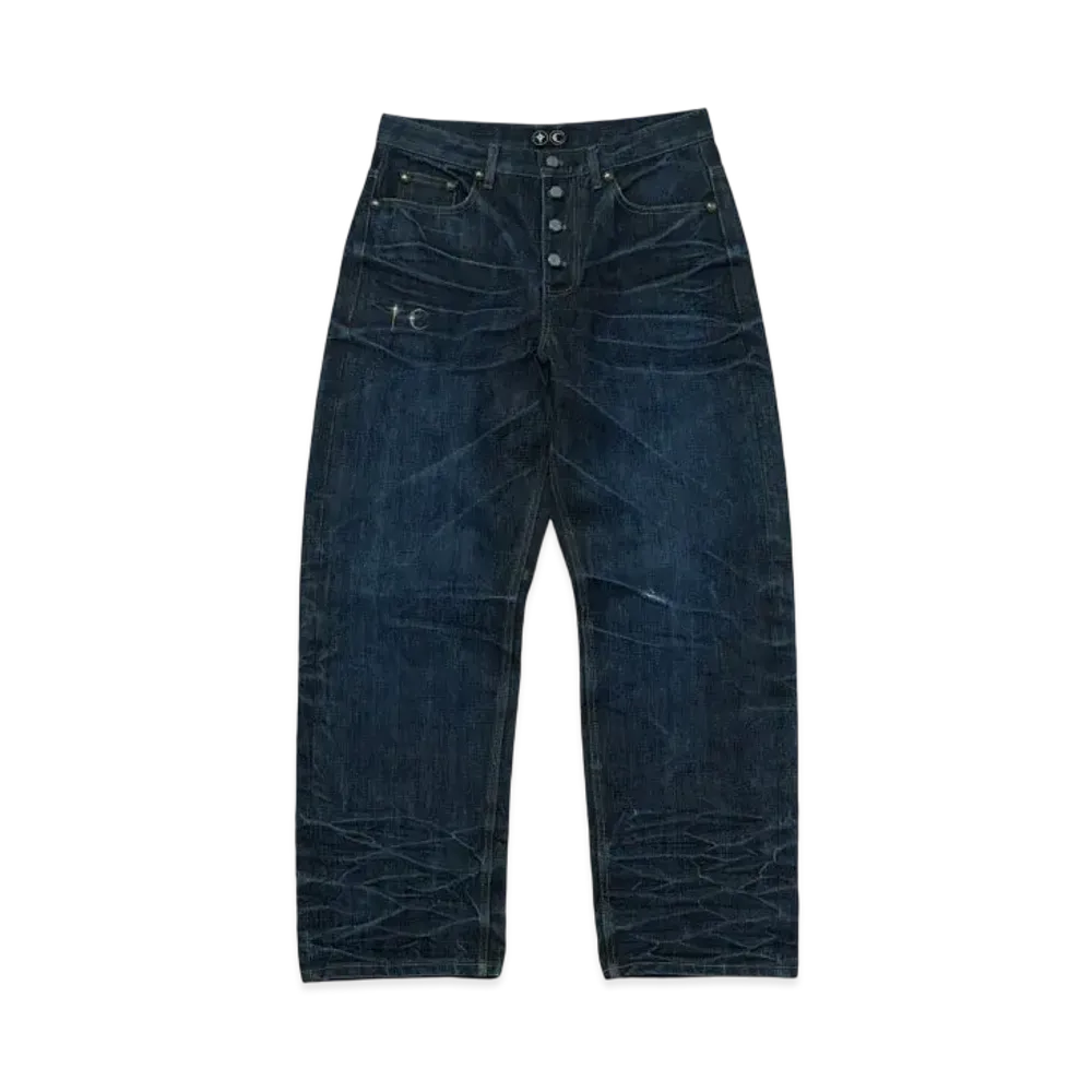 THUG CLUB Naval Warfare Denim Pants "Blue"