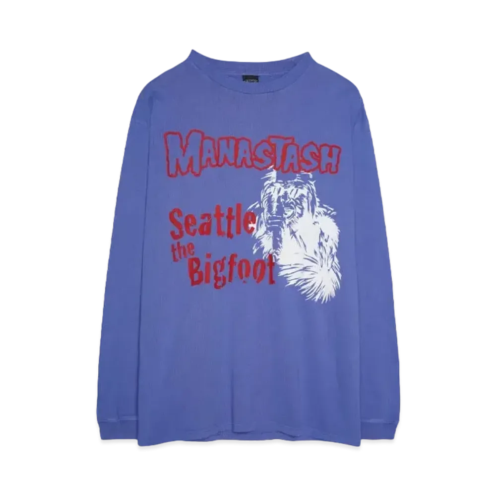 MANASTASH PUMICE L/S TEE BIGFOOT "VIOLET"