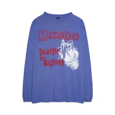 MANASTASH PUMICE L/S TEE BIGFOOT "VIOLET"