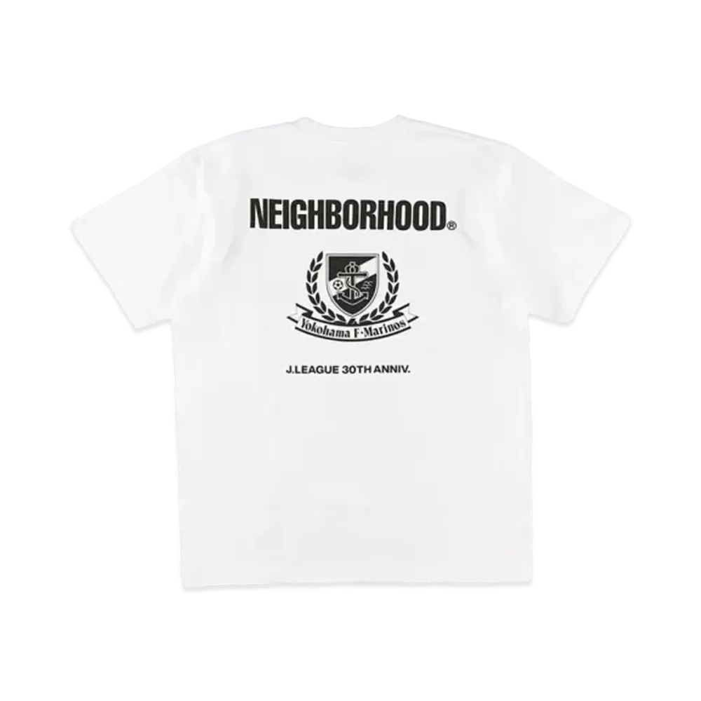 NEIGHBORHOOD x Yokohama F Marinos Collab Short Sleeved T-shirt "White"