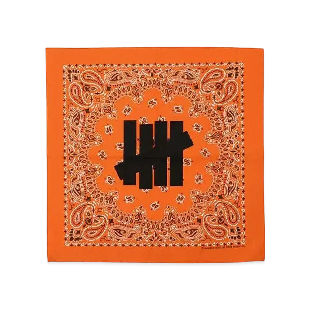 UNDEFEATED 5-STRIKE BANDANNA - UL22001 "Orange"