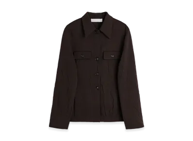 OUR LEGACY Women's Grind Jacket "Obscura Brown Imprint Wool"