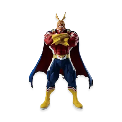 BANDAI "Ichiban Kuji" -My Hero Academia -Spun Feelings-- Last One Prize All Might ~Silver Age~ MASTERLISE EXTRA