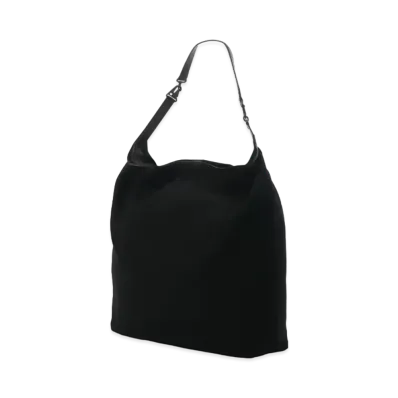 Yohji Yamamoto Y's T/W1/60 GABARDINE CHAIN STITCH 2WAY SHOULDER BAG "Black"