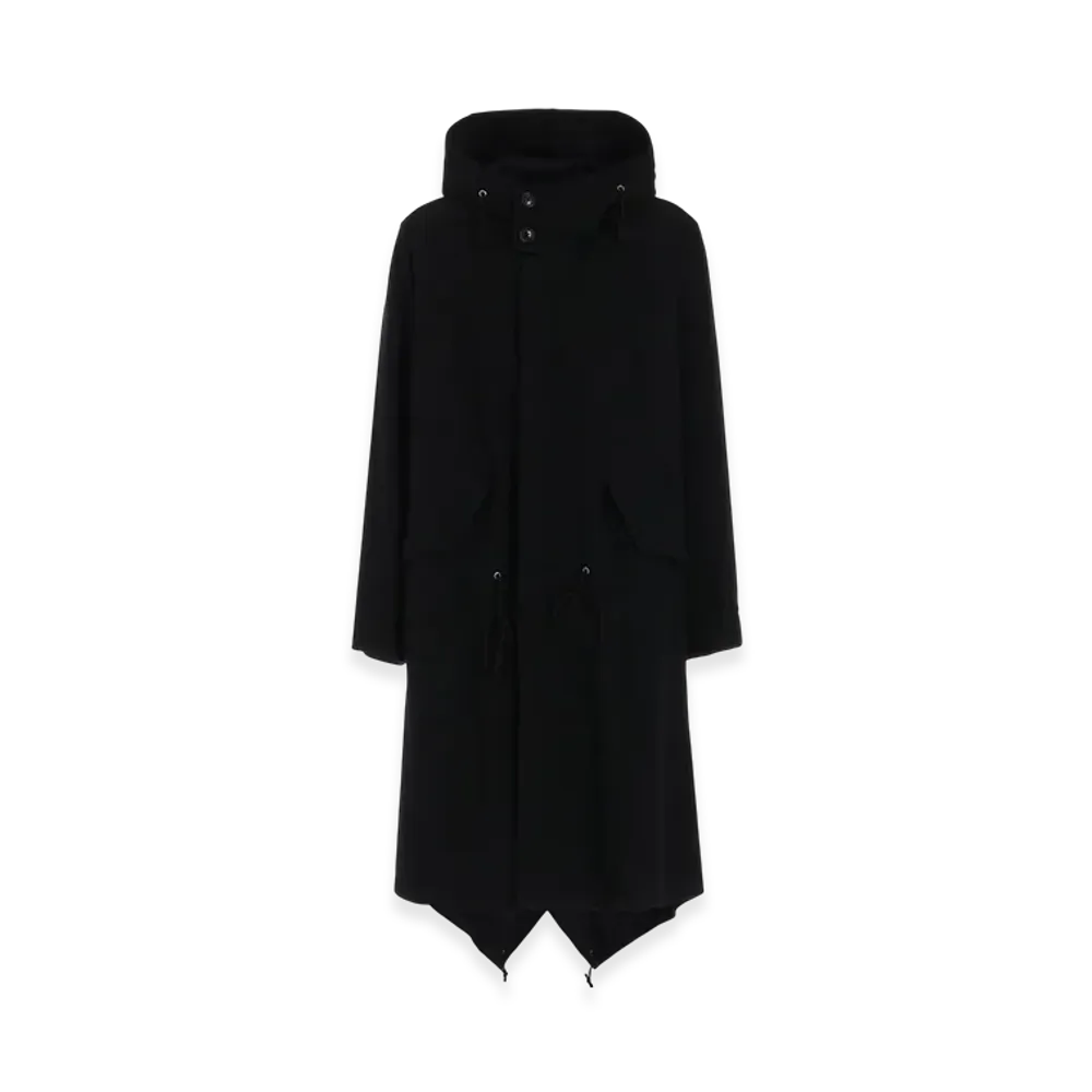 S'YTE Vintage Flannel Mods Coat "Black"