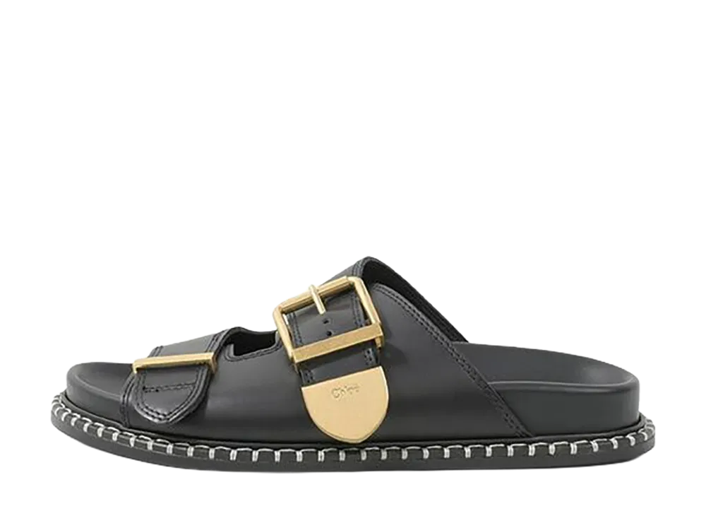 Chloe Women's Rebecca Slide Sandals "Black"