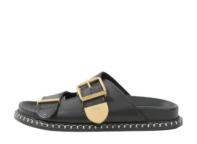 Chloe Women's Rebecca Slide Sandals "Black"