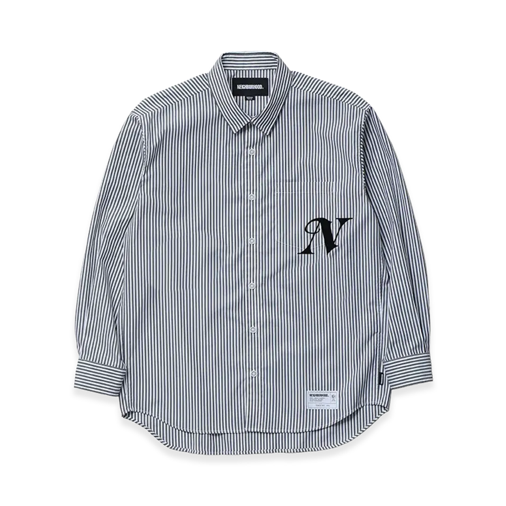 NEIGHBORHOOD Stripe Shirt LS "Black"