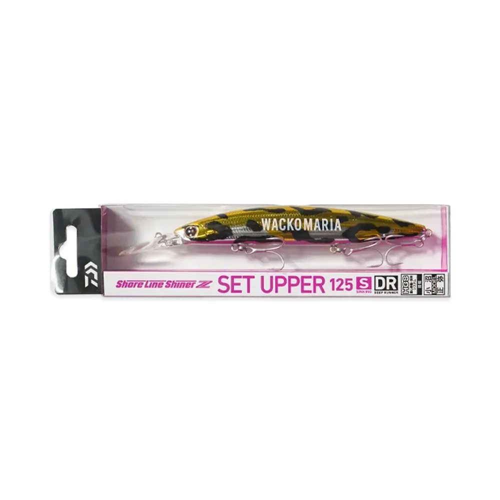 WACKO MARIA x DAIWA Shoreline Shiner Z Setupper 125S-DR "Yellow"