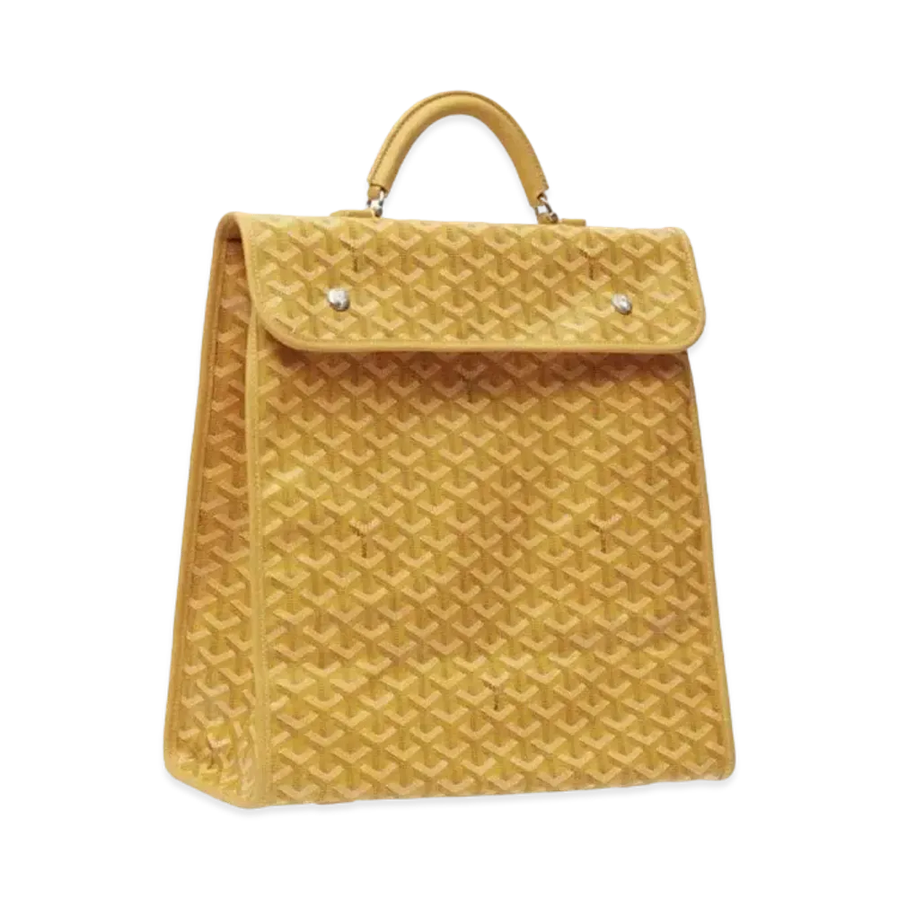 Goyard Saint Leger Backpack "Yellow"