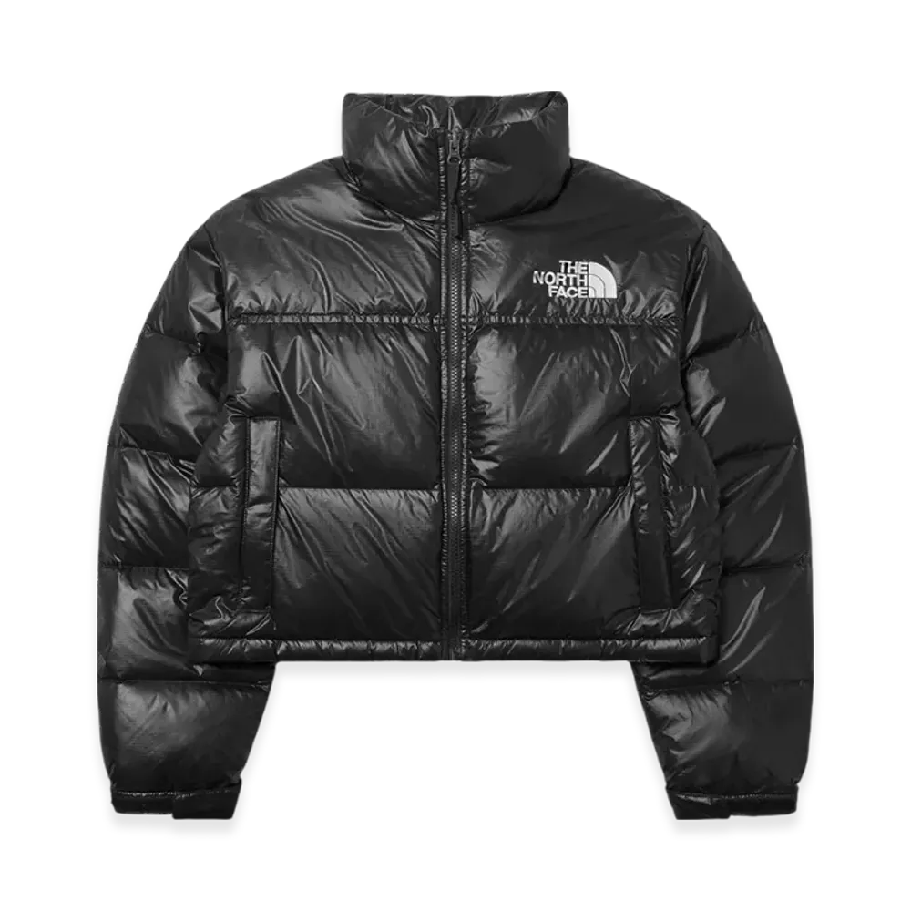 The North Face White Label Nuptse Short Jacket (W) "Black"