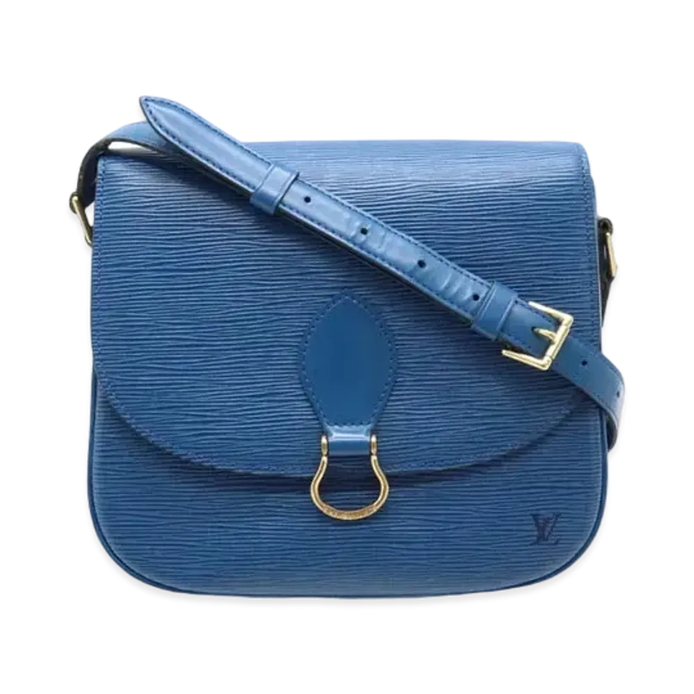 Louis Vuitton Epi Saint Cloud "Toledo Blue"