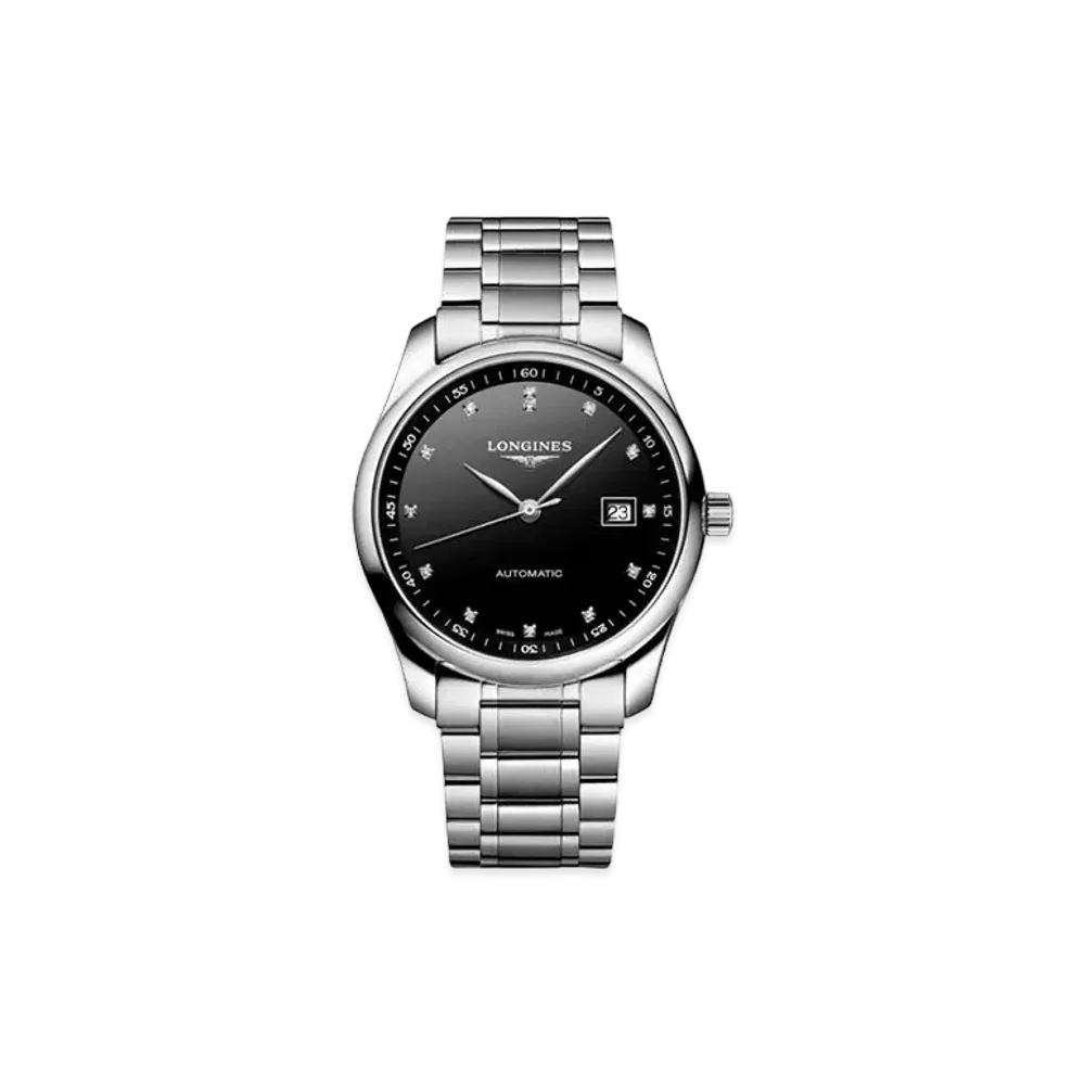 Longines Master Collection 40.00mm "Black Lacquer Polish/Stainless Steel" L2.793.4.57.6