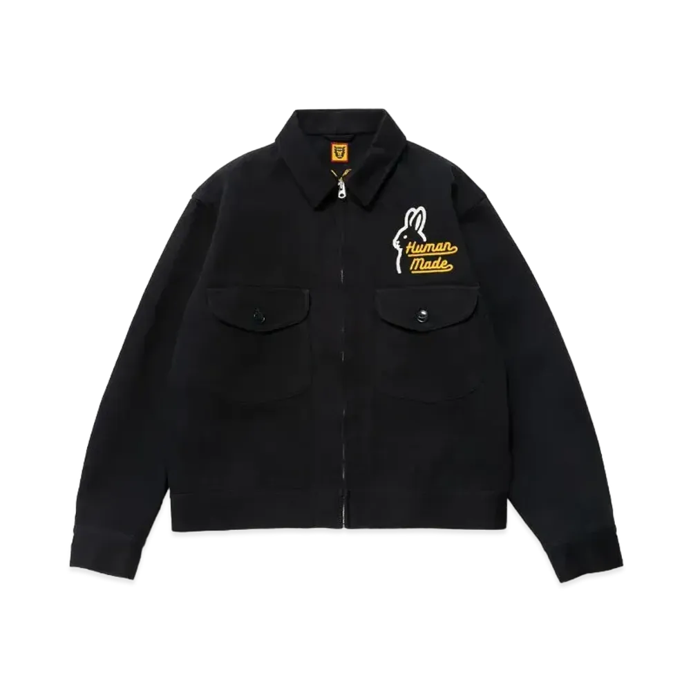 HUMAN MADE Zip-Up Work Jacket "Navy"