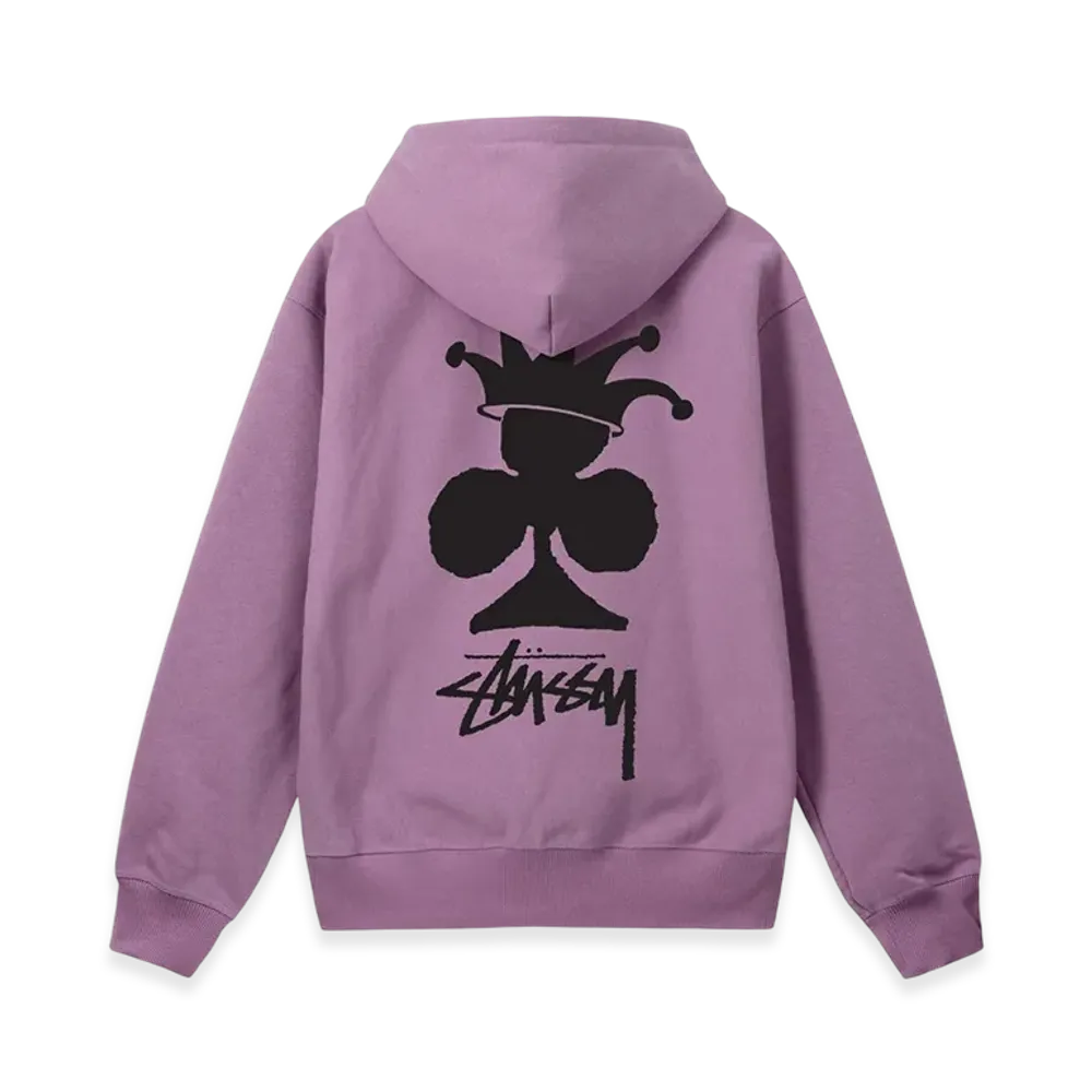 Stussy Club Crown Zip Hoodie "Orchid"
