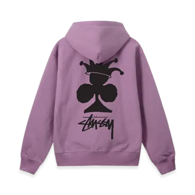 Stussy Club Crown Zip Hoodie "Orchid"