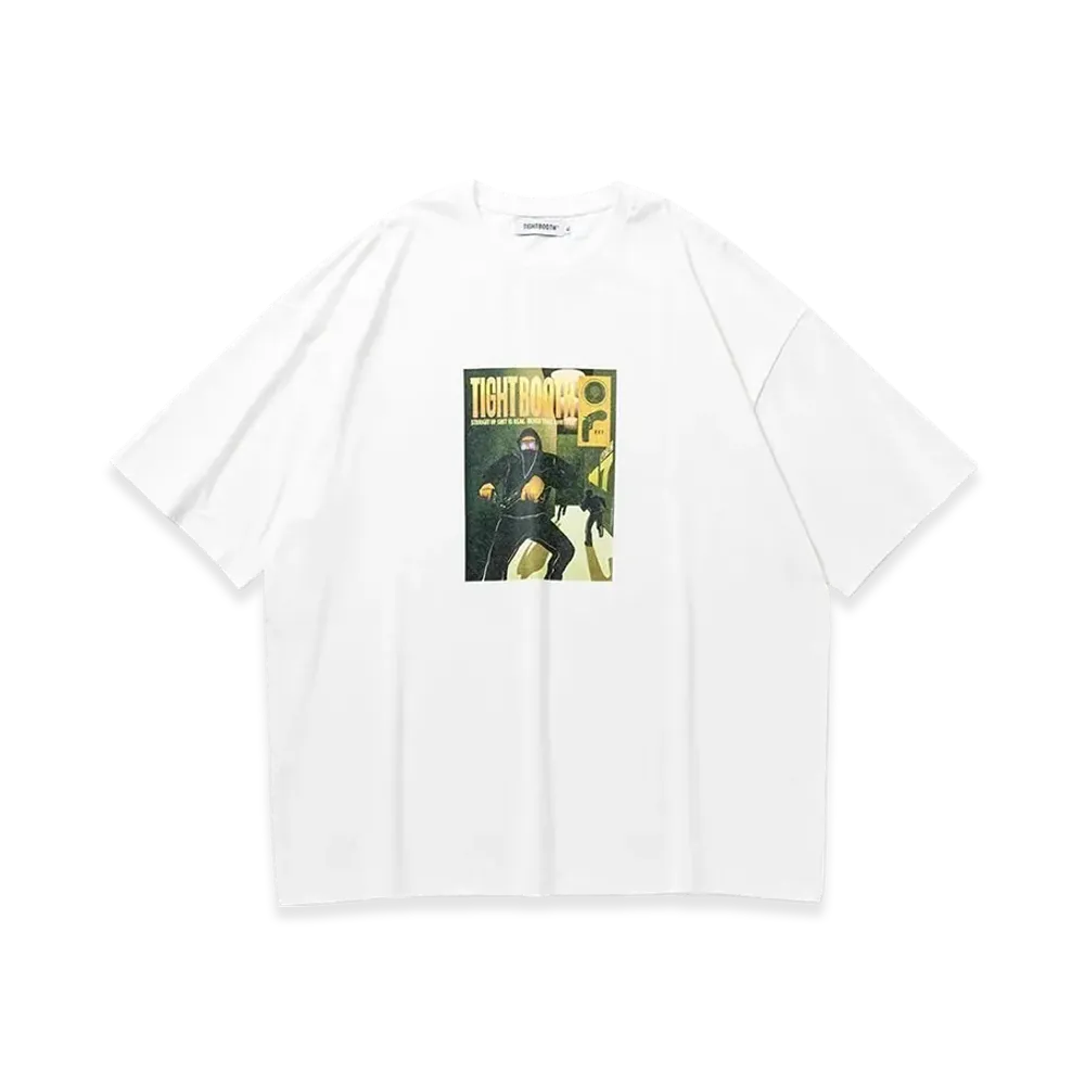 TIGHTBOOTH Run S/S T-Shirt "White"
