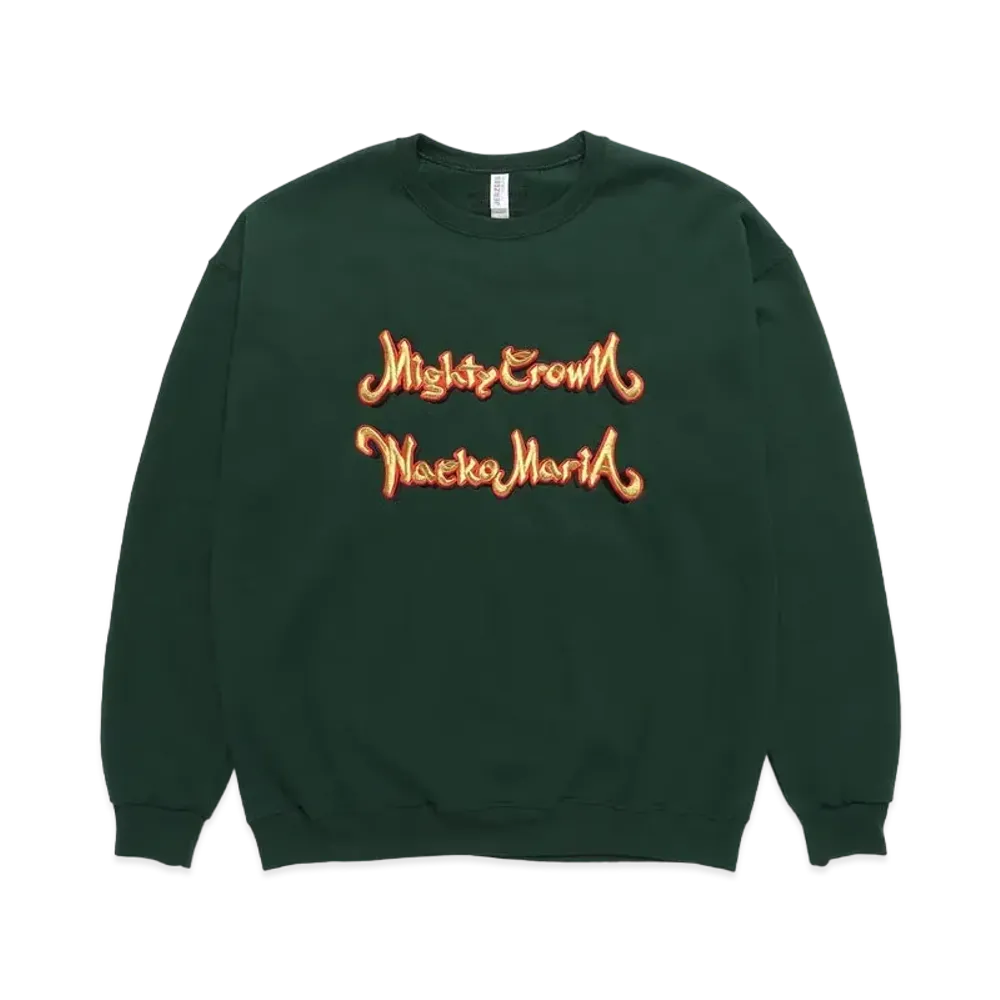 WACKO MARIA MIGHTY CROWN / SWEAT SHIRT "Green"