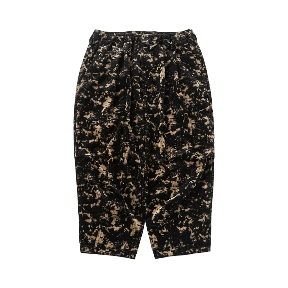 TIGHTBOOTH Bleach Cord Balloon Pants "Black"