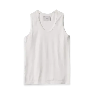 ssstein Suvin Cotton Tank Top "Off White"