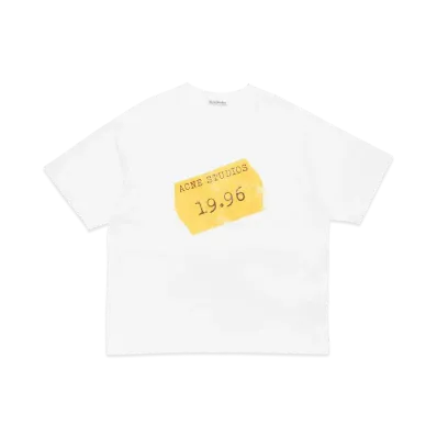 Acne Studios Logo T-Shirt "Optic White"