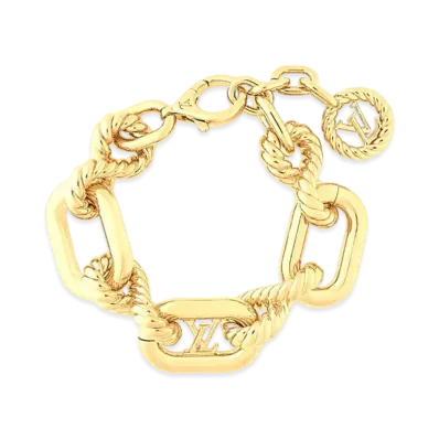 Louis Vuitton Nautical Chain Bracelet "Gold"