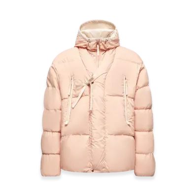 MONCLER x Gilga Farm by Donald Glover Tangelo Short Down Jacket "Peach"