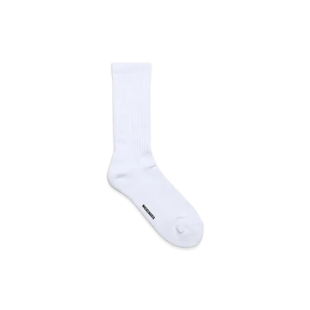 WACKO MARIA Sports Socks "White"