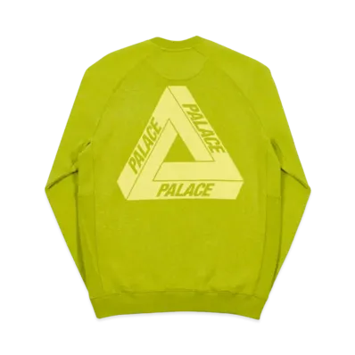 PALACE 2018FW Slub Crew "Green"