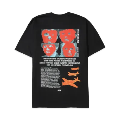 Stussy x Talking Heads Remain in Light Tee "Black"