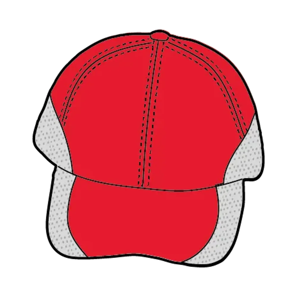 Supreme Cordura Mesh 6-Panel "Red"